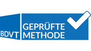 Siegel BDVT-geprüfte Methode
